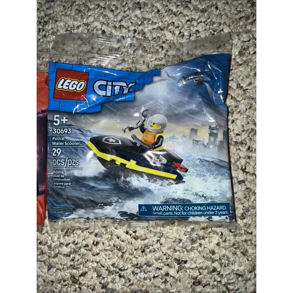 LEGO‎ DUO Police Water Scooter 30693 + Ninjago Ninja Combo Mech 30699
